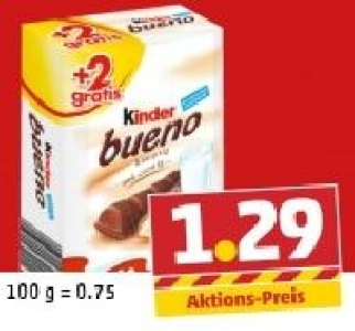 FERRERO Kinder Bueno 1.29 €