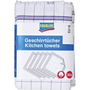 30er Pack Geschirrhandt&uuml;cher