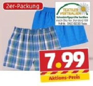 FREE LIMIT Herren-Web-Boxershorts 7.99 €