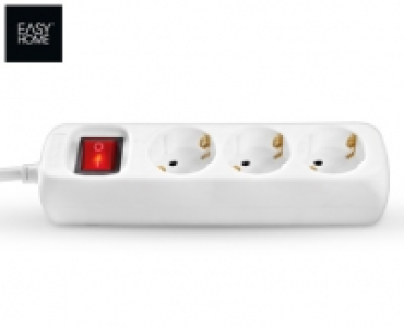 EASY HOME®Steckdosenleiste, 3-fach 2.99 €