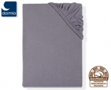 DORMIA&reg;Jersey-Spannbetttuch, Komfort-Gr&ouml;&szlig;e