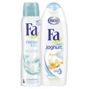 Fa Dusche, Deo-Spray, Roll-on oder Fl&uuml;ssige Seife 0.89&nbsp;&euro;