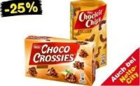 Nestl&eacute; Choco Crossies oder Choclait Chips 1.49&nbsp;&euro;
