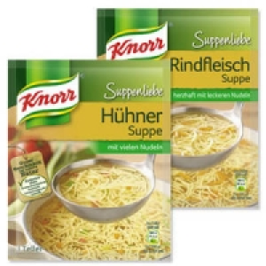 Knorr Suppenliebe, 3 Teller 0.49&nbsp;&euro;