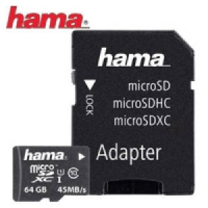 Highspeed-microSDXC-Karte 64 GB 22.95&nbsp;&euro;