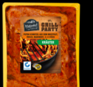 MÜHLENHOF GRILL-PARTY Frische Puten-Schnitzel 3.79 €