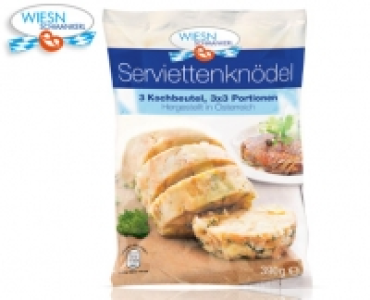 WIESN SCHMANKERL Serviettenknödel im Kochbeutel