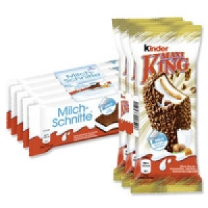 kinder Maxi King oder Milch-Schnitte 0.99 €