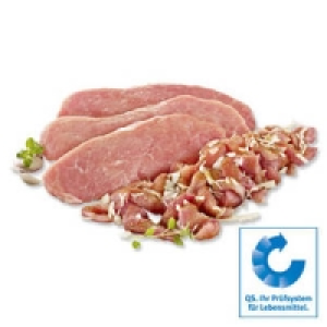Frische Schweineschnitzel, natur oder Schweinegeschnetzeltes nach Gyro 4.44 €