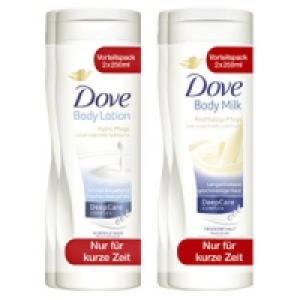 Dove Body Milk oder Lotion 2.49 €