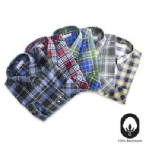 Herren-Flanellhemd
