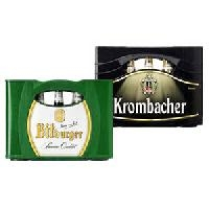 Bitburger oder Krombacher Pils, Weizen 10.79&nbsp;&euro;