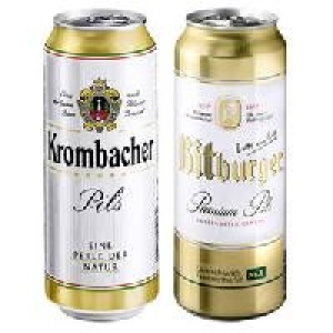 Krombacher oder Bitburger Pils 0.69&nbsp;&euro;