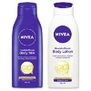 Nivea Body Q10 Milk oder Lotion 4.99 €