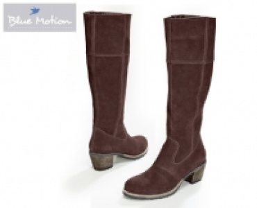 BLUE MOTION&reg; Velourslederstiefel