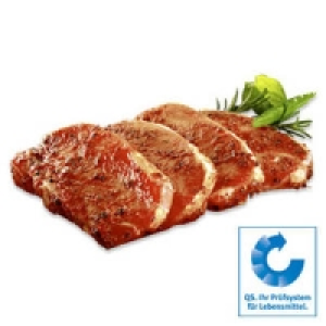 Frische Schweinerückensteaks 4.99 €