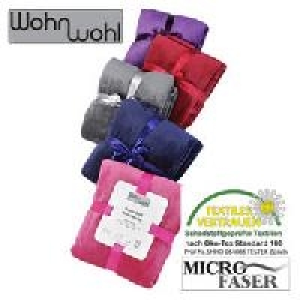 Super-Soft-Wohndecke 19.99 €