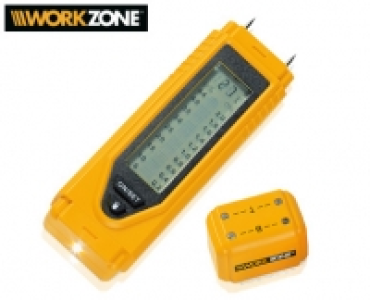 WORKZONE®Bau- und Holzfeuchtemessgerät