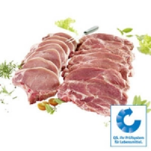 Frische Schweinestielkotelett oder Nackenkotelett
