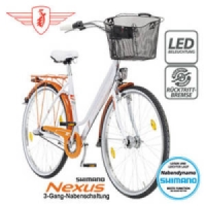 ZÜNDAPP Citybike Red 2.0 26er oder 28er 229.00 €