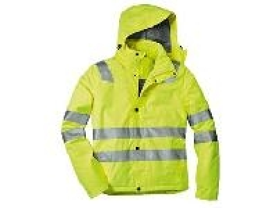 Powerfix Herren Warnschutzjacke, gefüttert