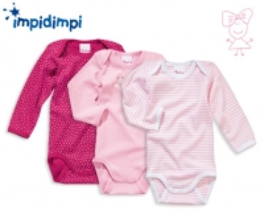 IMPIDIMPI®3 Baby-Bodies, Langarm