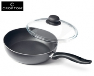 CROFTON®Bratpfanne mit Glasdeckel, Ø ca. 24 cm