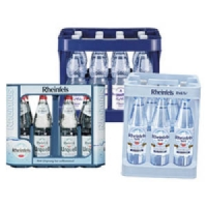 Burgwallbronn First Class oder Rheinfels Mineralwasser 6.66&nbsp;&euro;
