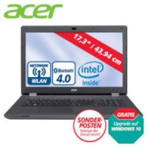 Notebook Aspire ES1-711 mit Intel N2940 Quad-Core (4 x bis zu 2,27 GHz 399.00&nbsp;&euro;