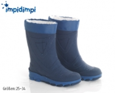 IMPIDIMPI®Gefütterte Regenstiefel für Kinder