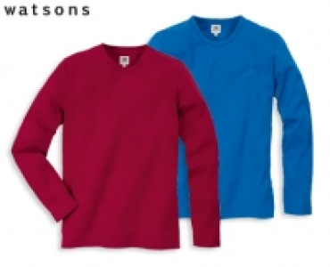 WATSONS®2 Langarmshirts, Basic