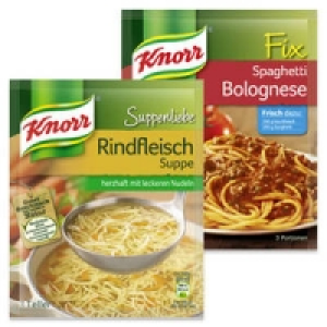 Knorr Fix oder Knorr Suppenliebe 0.49 €