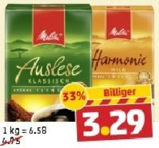 MELITTA Kaffee 3.29 €