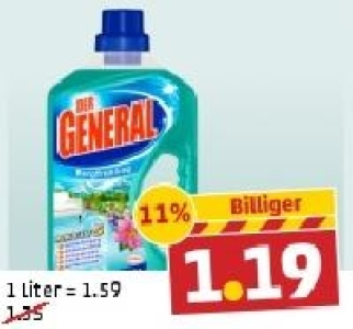 DER GENERAL Allzweck-Reiniger 1.19 €