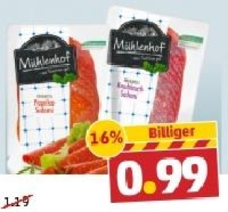 M&Uuml;HLENHOF Salami