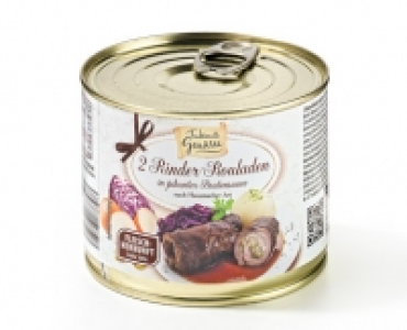 TRADITIONELLE GENÜSSE Fleischgericht in der Dose 2.79 €