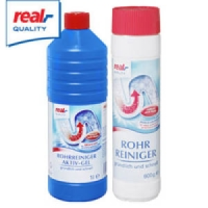 Rohr-Reiniger Gel, Chlor Hygiene-Reiniger oder Rohr-Reiniger Granulat 1.99 €
