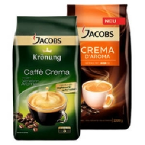 Jacobs Krönung, Crema D´Aroma oder Espresso D´Aroma 9.99 €