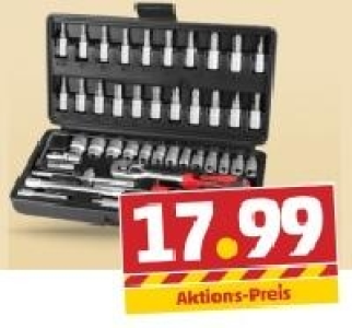 PUREWORK 47-teiliger Steckschl&uuml;ssel-Satz