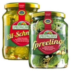 Spreelinge Gew&uuml;rzgurken oder Dill-Schnitten 1.11&nbsp;&euro;