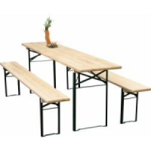 Festzeltgarnitur 3tlg. 220 x 50 cm 57.99 €