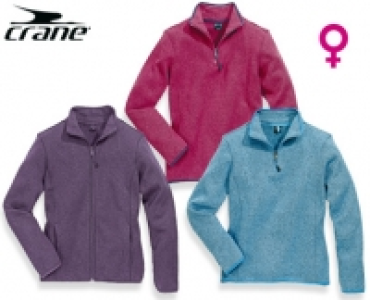 CRANE&reg; Fleeceshirt in Strukturoptik