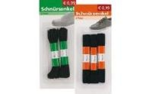 Schnürsenkel 0.99 €