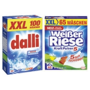Weißer Riese oder dalli Waschmittel 9.99 €