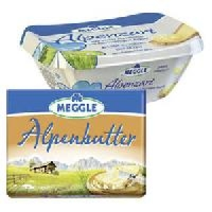 Meggle Alpenbutter oder Alpenzart 1.29 €