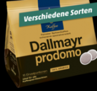 DALLMAYR Kaffee-Pads 1.59 €