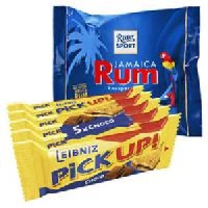 Bahlsen Pick up! oder Ritter Sport Rum 1.39&nbsp;&euro;