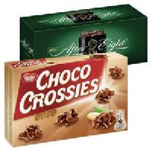 Nestlé Choco Crossies, Choclait Chips oder After Eight 1.59 €