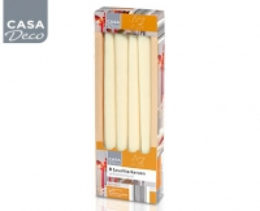 CASA DECO&reg; 8 Leuchterkerzen