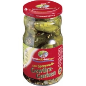Spreewald Feldmann Gewürzgurken 0.79 €